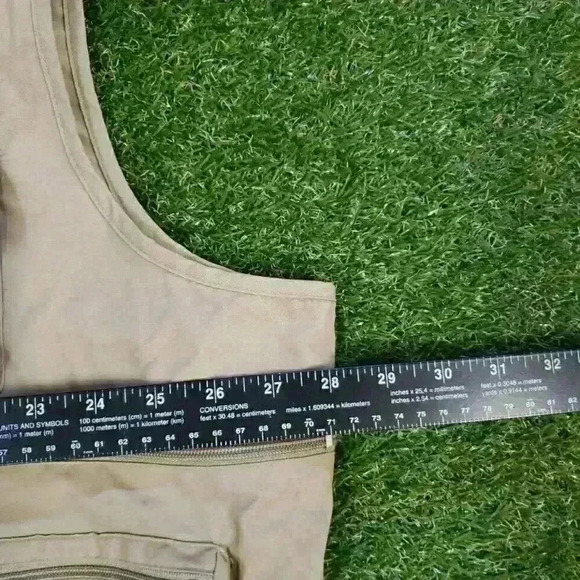Remington Multi-Pocket Tan Khaki Full Zip Hunting Vest Mens XXL - Picture 8 of 8